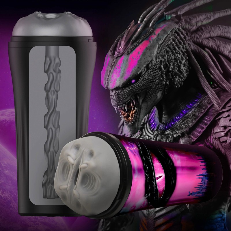 Creature Cocks Predator Creature Stroker Gray - Fantasy Masturbation Sleeve gallery