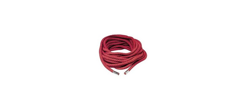 Pipedream Fetish Fantasy Series Silk Rope, Red gallery