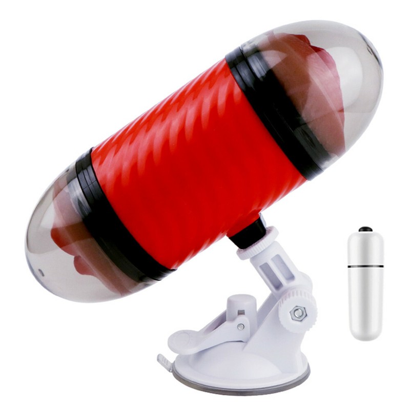 Masturbater Automatic HandsFree Male Blowjob Vaginal Cup Stroker Men Sex Toys