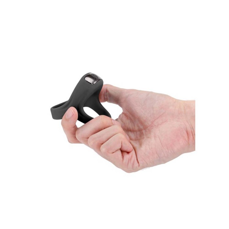 Rechargeable Vibrating Penis Ring Silicone Men Cock Enhancer Stimulator Sex Toy