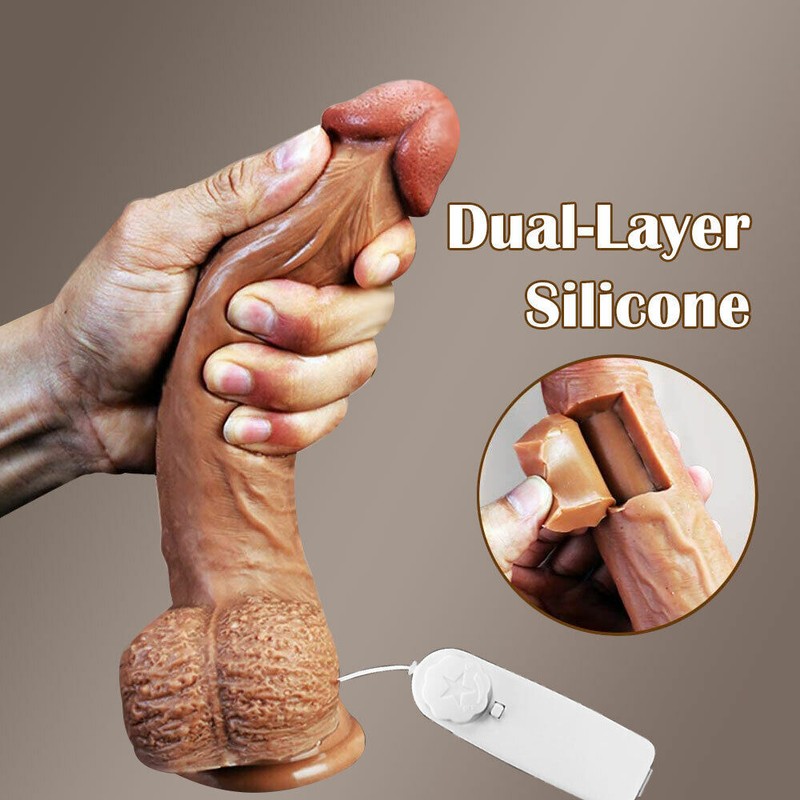 Multispeed Rotating Dildo Vibrator G-spot Clit Massager Powerful Sex Toys Women gallery