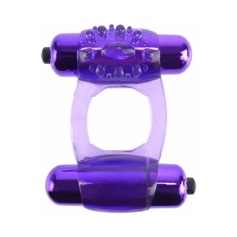 Pipedream FCR Duo-Vibrating Super Ring Purple gallery