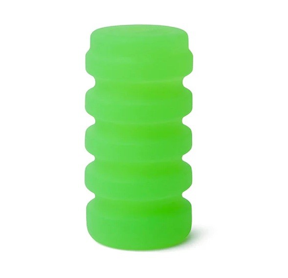 ZOLO Original Squeezable Ribbed Texture Vibrating Stroker Penis Male Masturbator gallery