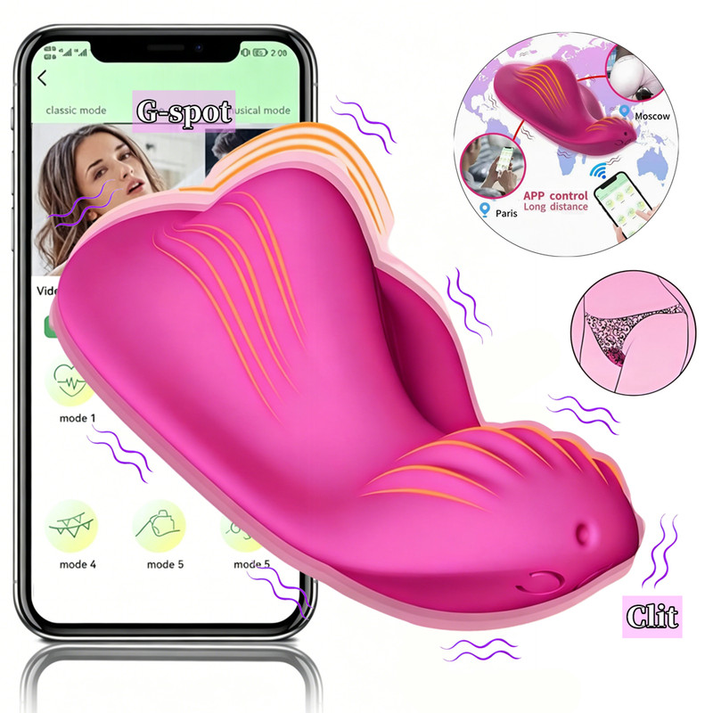 Couple-Sex-Toys-Wearable-Panty-Vibrator-Vibrating-Penis-Ring-Clitoral-Stimulator