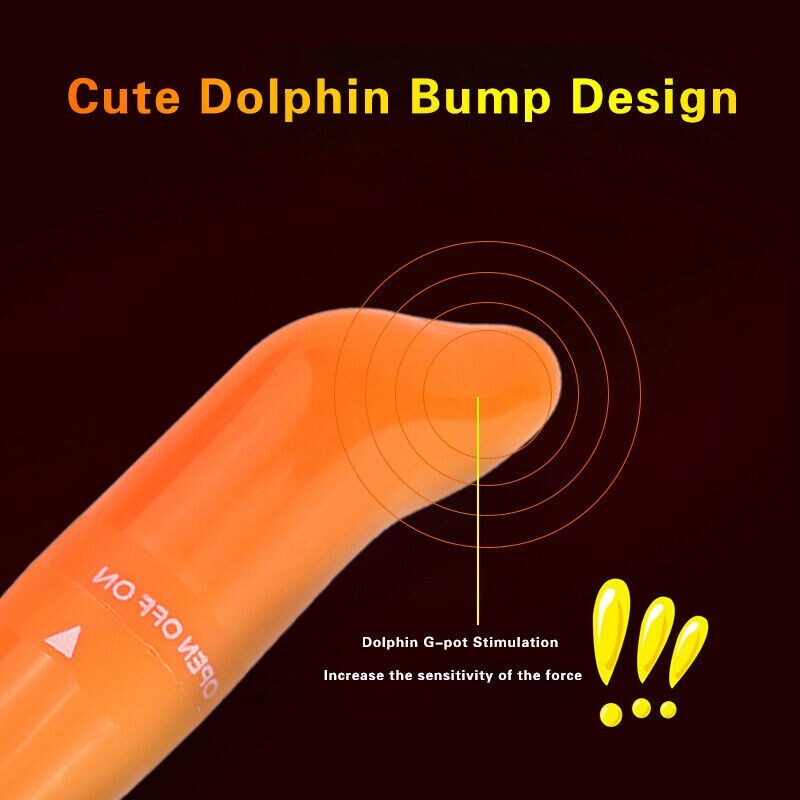 Vibrator Dolphin Bullet G-Spot Clitoris Stimulator Massager Min Dildo Sex Toys gallery