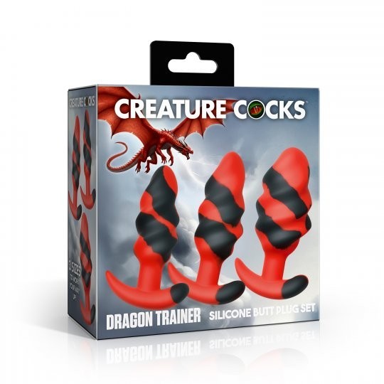 Dragon Trainer Silicone Butt Plug Set gallery