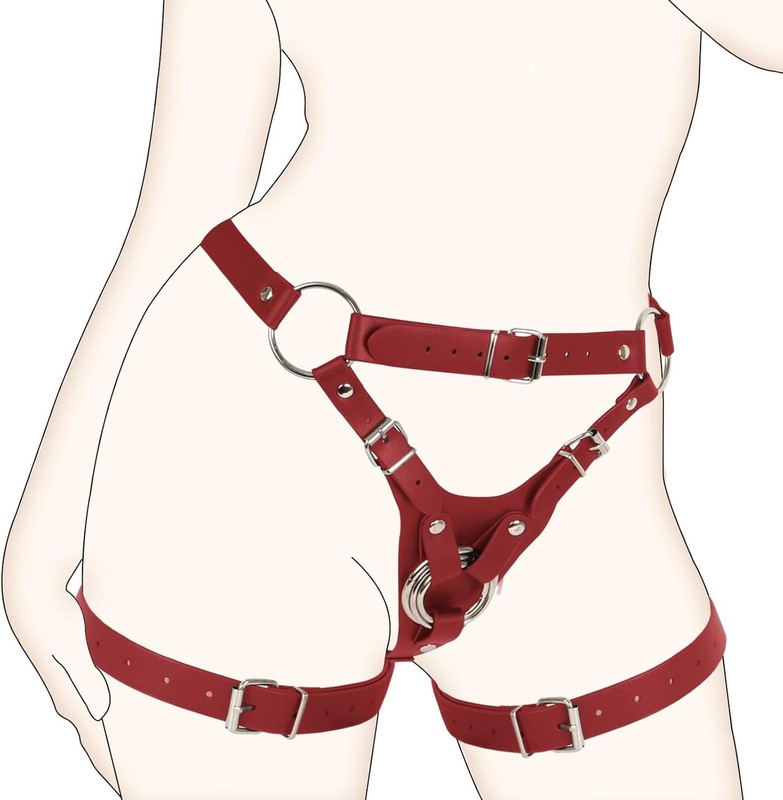 Sex Strap On Harness for Women Pegging Dildo, Adult Sex Toy with Detachable 3 Si