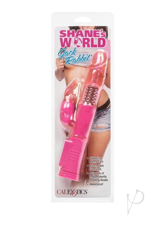 Shane`s World Jack Rabbit Beaded Vibrator – Pink