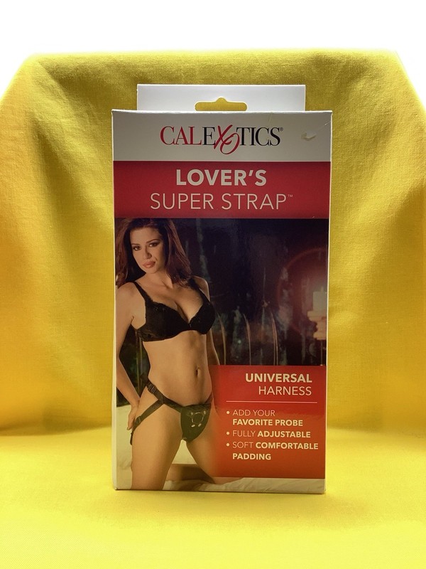 Cal Exotics Lover&rsquo;s Super Strap Universal Harness Black – Strap-On Harness