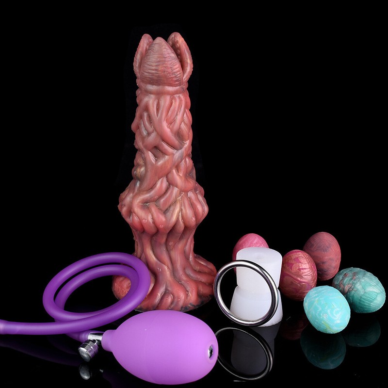 Fae Flower Spawner Silicone Sex Toy Ball Female Masturbator Penis Big Dildo Cock