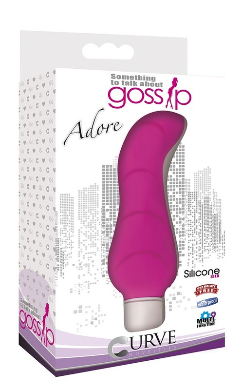 Curve Toys Gossip Adore Vibe Magenta – Silicone Vaginal G-Spot Vibrator