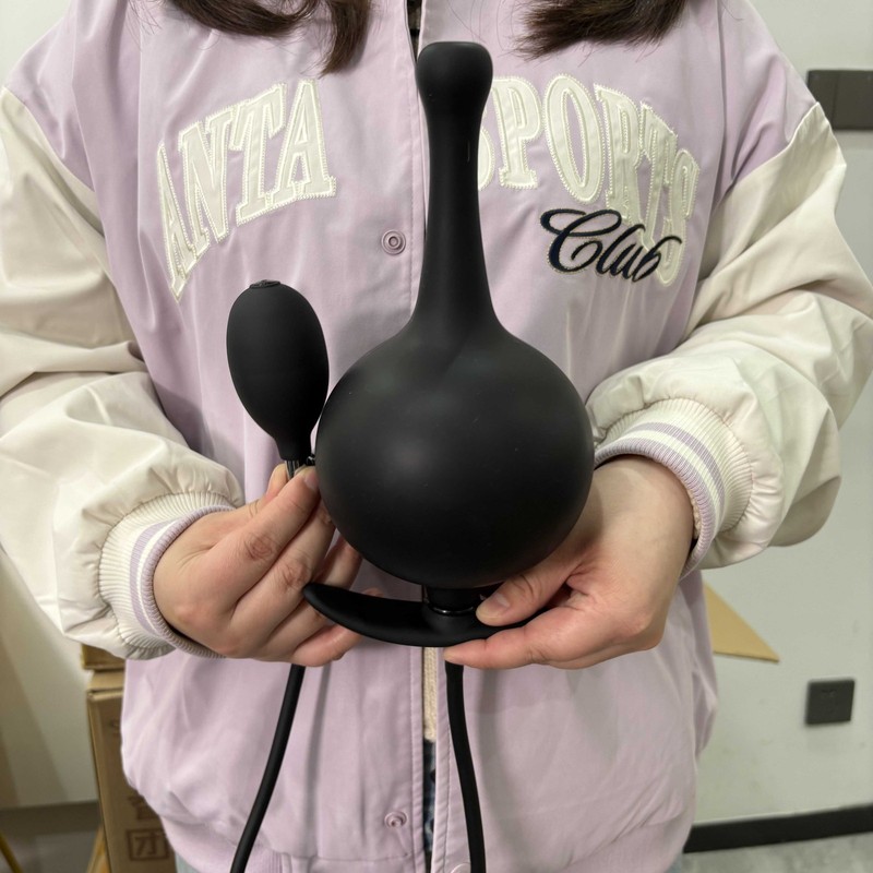 Huge-Inflatable-Anal-Toy-Bead-Butt-Plug-Dildo-Expander-Prostate-Massager Sex Toy gallery
