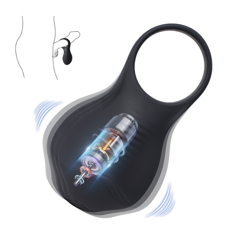 App&Remote Control Vibrating Penis Ring for Couple Cock Ring Vibrator Sex Toys gallery