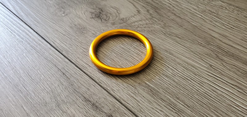 Anodized Aluminum Round Cockring Cock Ring - Red, Blue, Purple, Copper Colors gallery