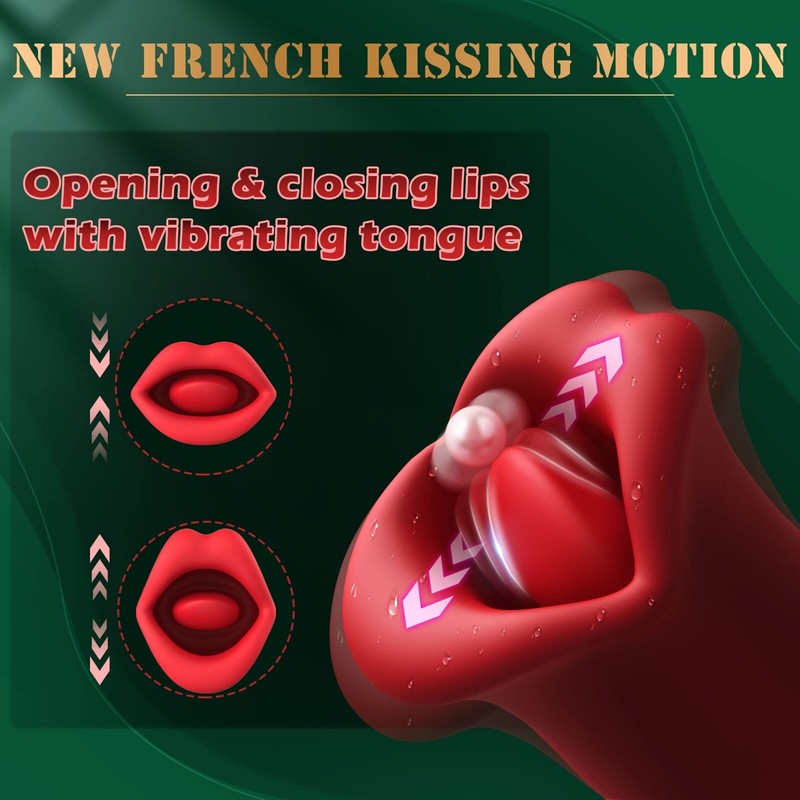 Licking Sucking Vibrator Clit Sucker Dildo G-spot Massager Sex Toy for Women gallery