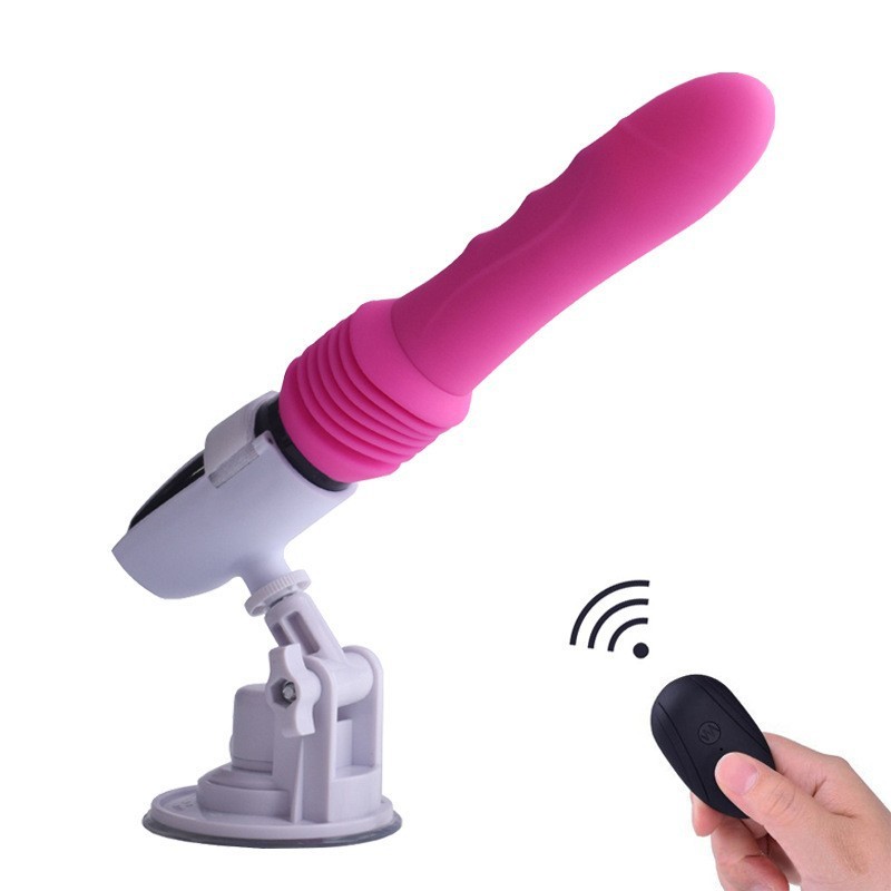 Remote control extendable massage rod vibrating masturbator gallery