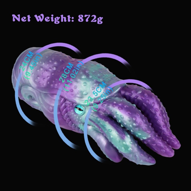Male Fantasy Octopus Masturbator Cup Single Channel Sex Toy Silicone Strokers gallery
