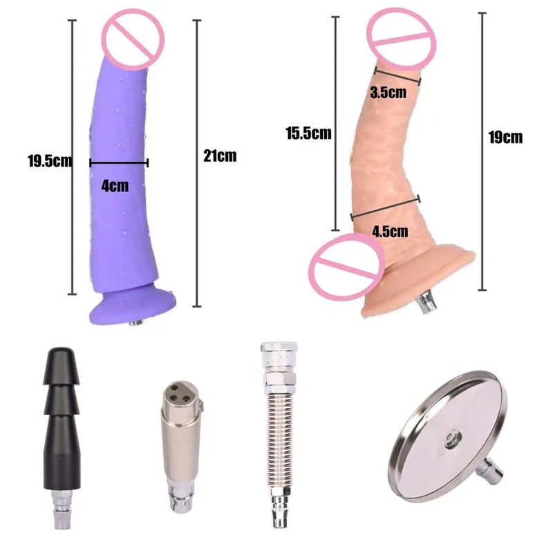Vac-u-Lock Accessories Set Quick Connector Interfaces Sex Machine DIY Adapter