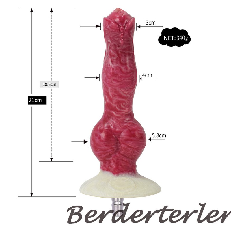 Vac-u-lock Silicone Dildo Sex Machine Love Machine Attachment Double Head Dildo gallery
