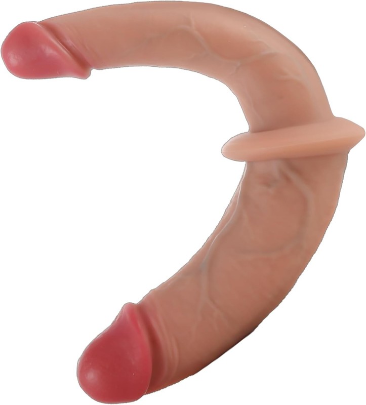 Double Ended Realistic Dildo 12 » Lifelike Soft Double Sided Dildo Dual Headed A