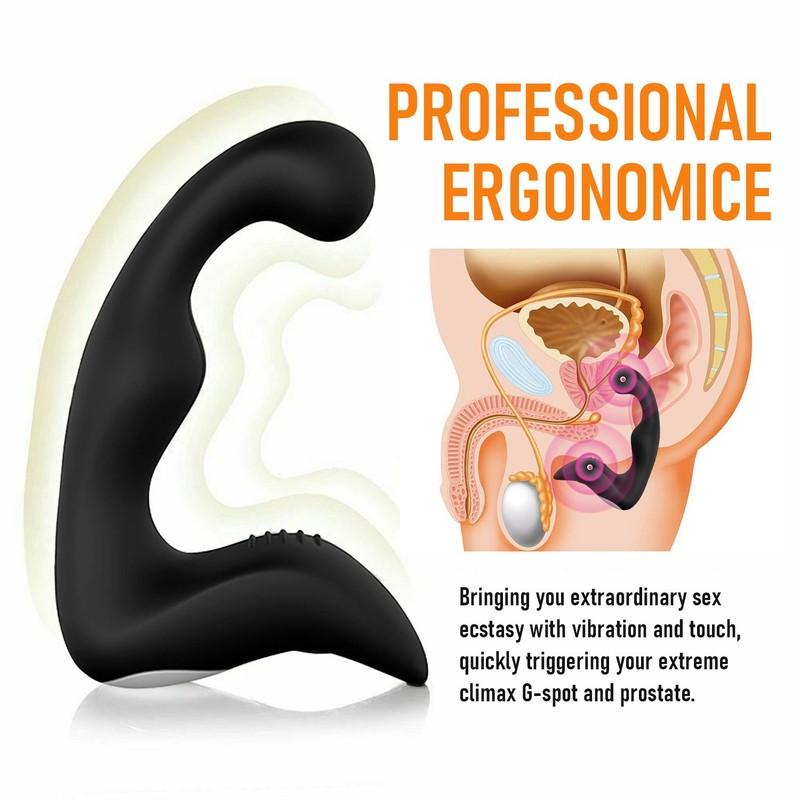 Remote Powerful Flapping Prostate Massager Dual Motor Male Waterproof Vibrators gallery