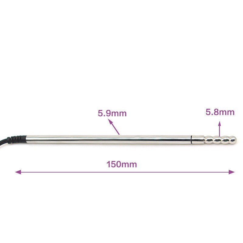 E-Stim Male Penis Dilator Urethral Soundings Plug Shock Men Stimulation BDSM gallery