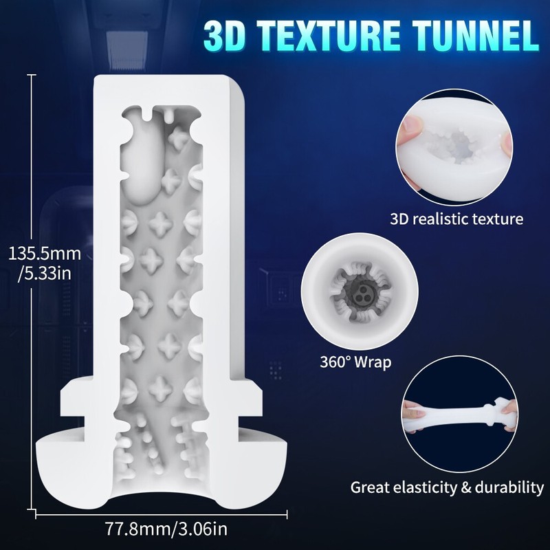 Male Masturbaters Automatic HandsFree Telescopic Sucking Cup Stroker Men Sex Toy gallery