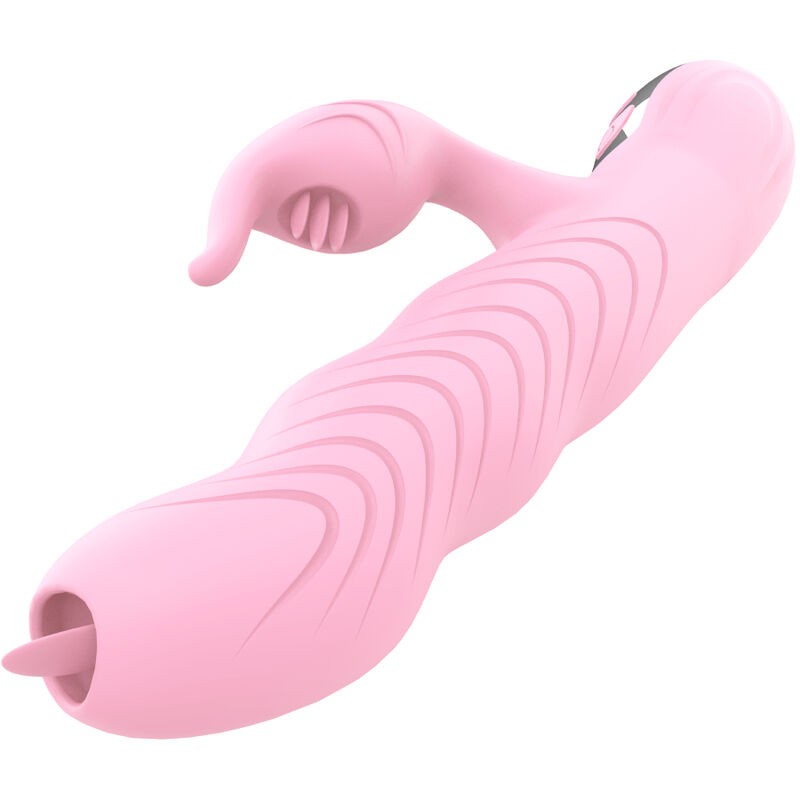 Armony March – Up & Down Vibrator Double Language Heat Effect Pink