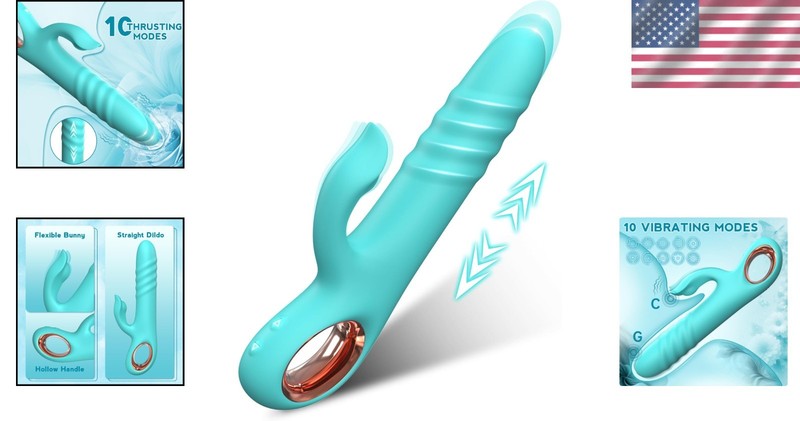 USB Rechargeable Dual Function Vibrator with Soft Silicone for Sensitive Areas gallery