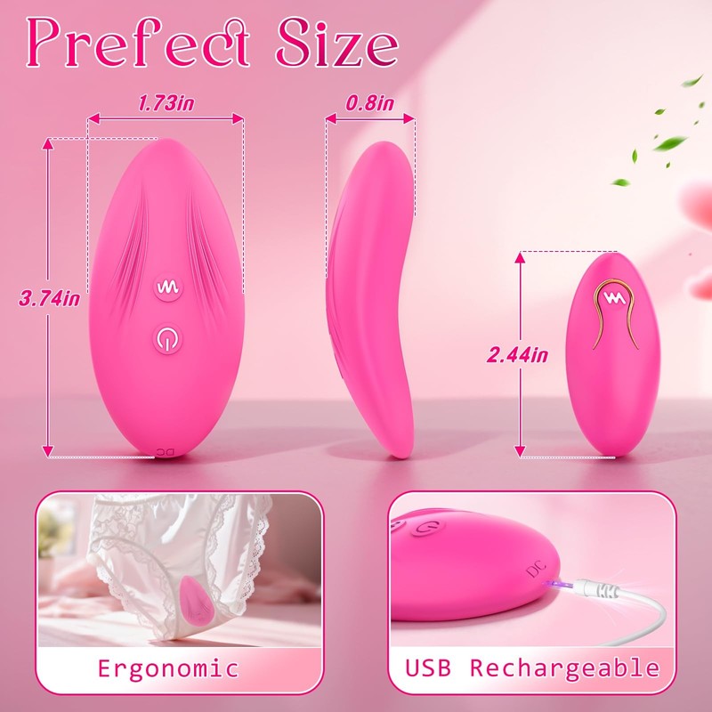Wearable Panty Vibrator for Women Orgasm APP Remote Control Couple Vibrator,... gallery