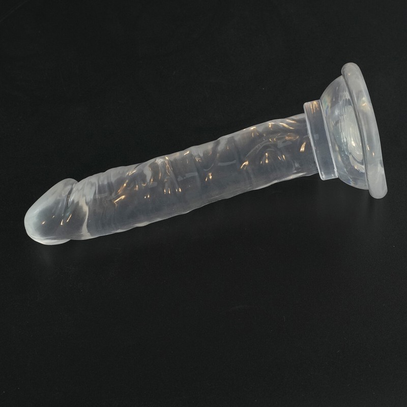 Mini Beginner Anal Dildo Soft Jelly Plug Dildo Suction Cup Penis Women Sex Toy gallery