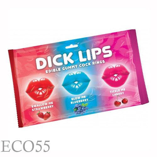 Adult Edible Gummy C Rings Dick Lips Fun Treats Novelty