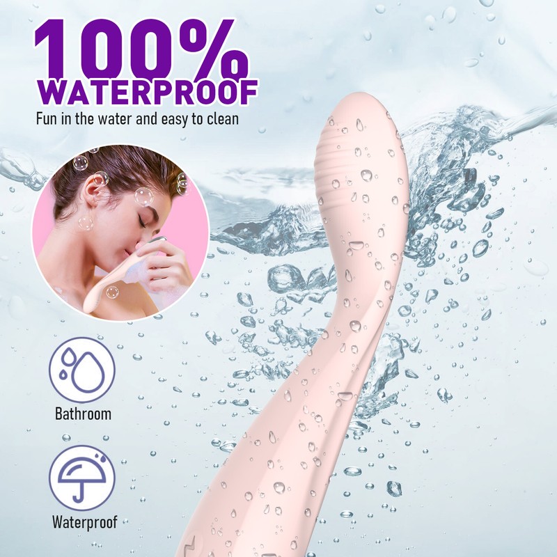 Multispeed Clit Vibrator Curved Bullet G-Spot Dildo Clitoris Massager Sex Toy gallery