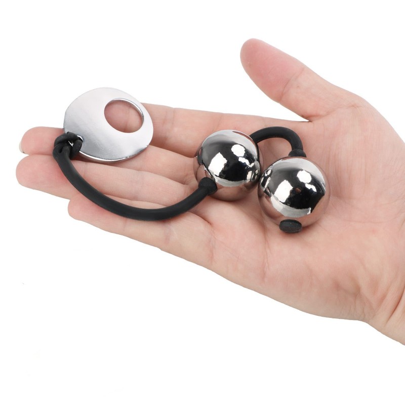 Metal Kegel Ball Kegel Exerciser Anal Beads Erotic Weighted Vaginal Balls Sex…