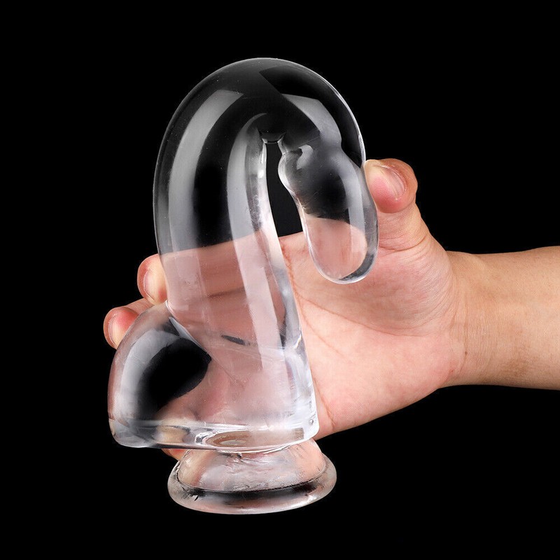 Jelly Dong Dildo Penis Suction Cup Waterproof Smooth Cock Dick Sex Toy For Women gallery