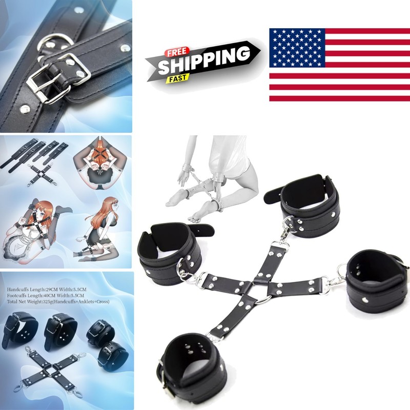 Versatile BDSM Cuffs for Beginners and Professionals Ankle and Wrist Restraints