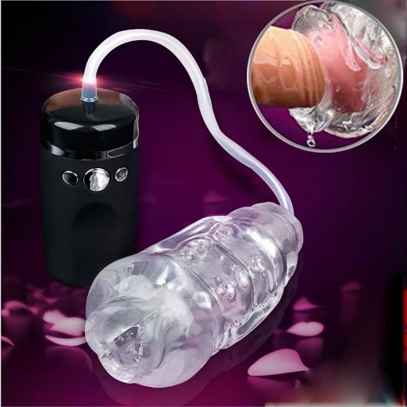 Automatic Sucking Licking Oral Sex Men Blowjob Sex Machine Male Masturbators toy