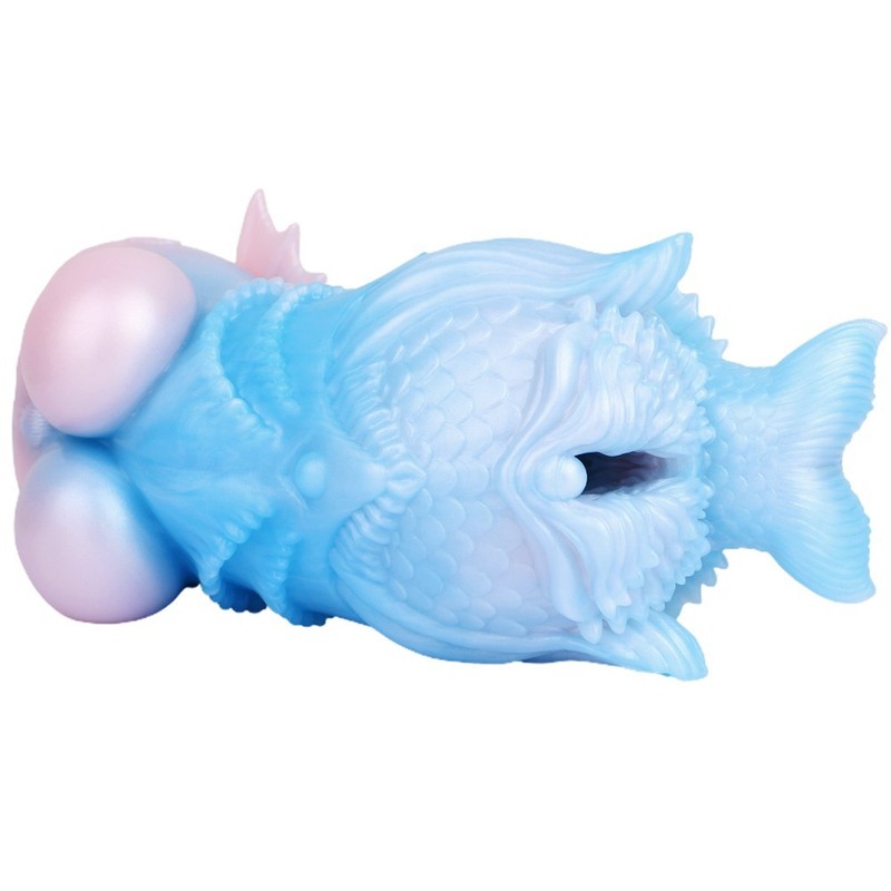 Male Pleasure Sex Toy Monster Masturbators Silicone Sexual Vaginal Doll Mermaid gallery