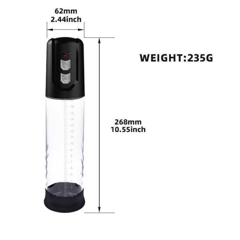 Vacuum Penis Enlargement Pump Suck Men Enhancer Penis Pump Automatic Masturbator gallery