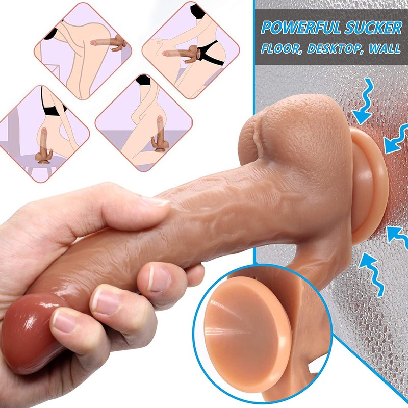 10 Modes Realistic Thrusting Dildo Vibrator G-Spot Clit Licking Sex Toys Women gallery