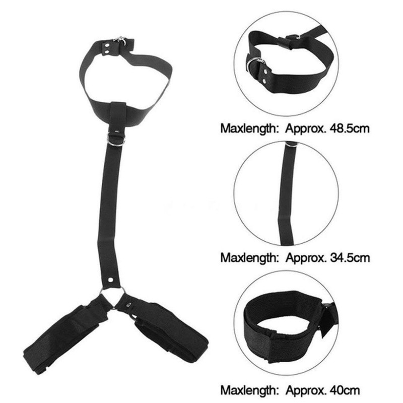 Couples Sex Toys lover toy For BDSM Adults Games Neck-hand Cuffs Bed Bandage USA gallery