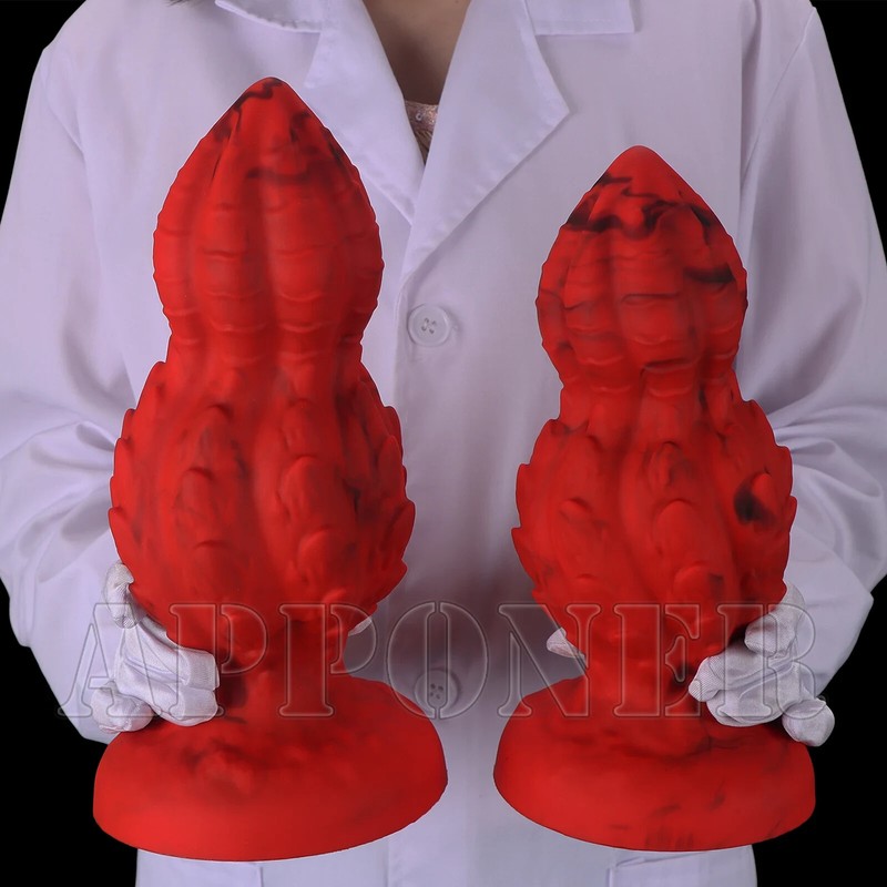 12.5cm Huge Anal Plug Dildo Deep Dilator Stimulator Butt Plug Anal Balls Sex Toy gallery
