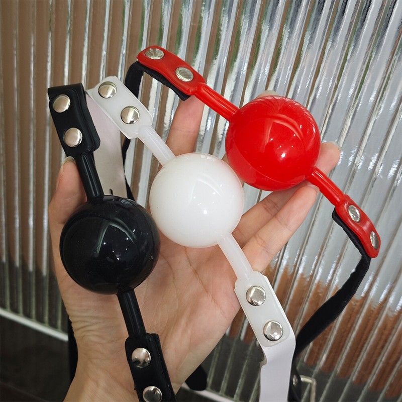 Sex Toys For Women Men Mouth Ball Gag Oral Bondage Fixation Harness Restraint SM gallery