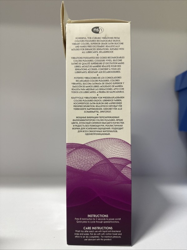 Ns Novelties Vibrating Colours Pleasures 5” gallery