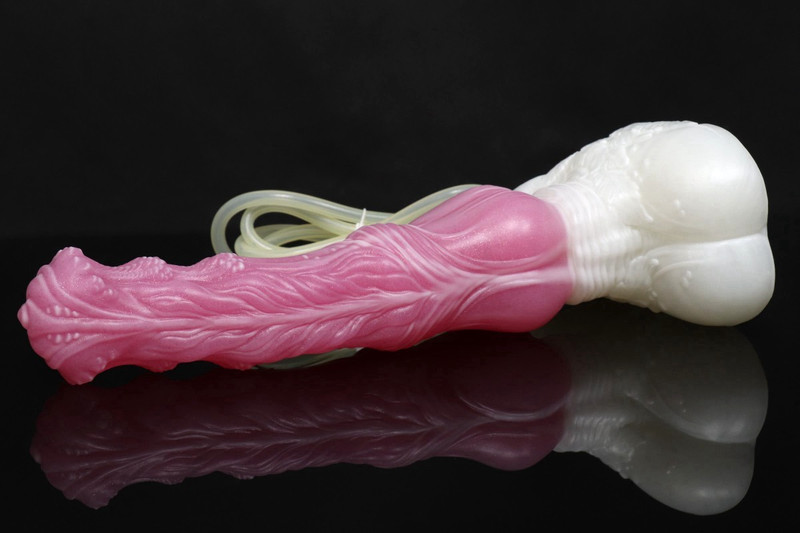NEW Bad Dragon SERAPHINA Fantasy SMALL Silicone Dildo CUM TUBE + Lube SPLIT SOFT
