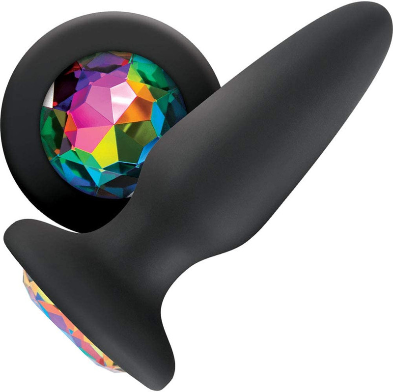 Silicone Jeweled Anal Butt Plug 💋Glams Gem Diamond Insert Massage Sex Toy