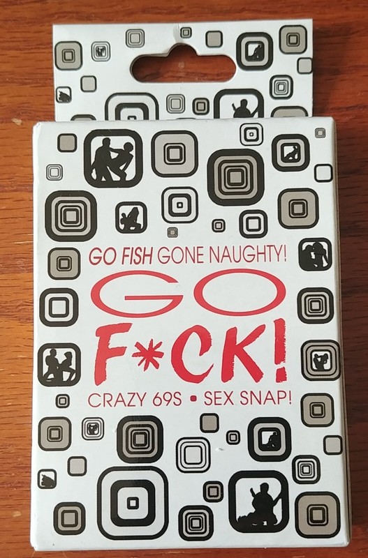 Go Fish Playing Cards — Naughty X-rated Adult Version