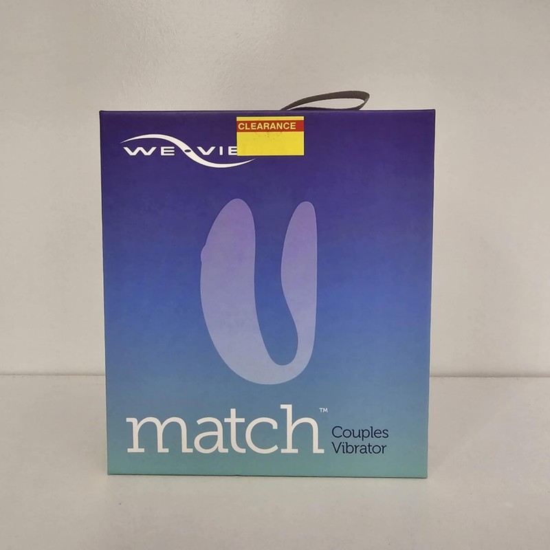 We-Vibe Match Couples Vibrator Remote, Waterproof, Rechargeable Clitoral G-spot