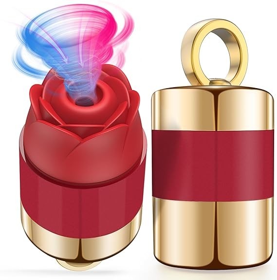 BOMBEX: Sucking Vibrator Rose Sex Toy Whisper Rose Toy Adult Toys for Women Sex
