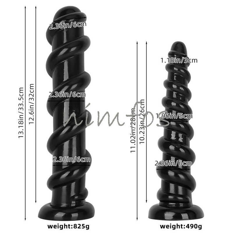 Dildo for Men Gay Butt Anal Plug Black 2 Shape Penis Suction Cup Women Sex Toys gallery
